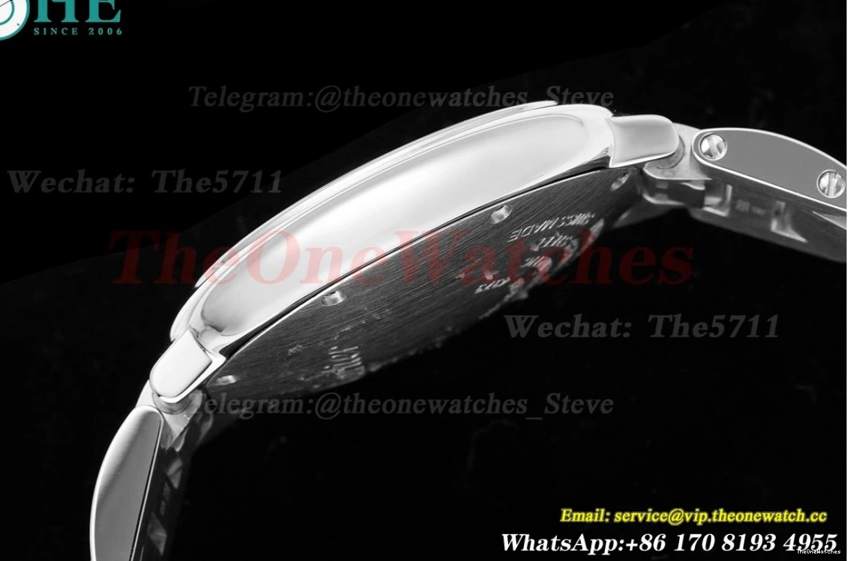 Ballon SS Bleu Ladies 33mm A076 Cartier 3KF De Dia SS Wht 1218